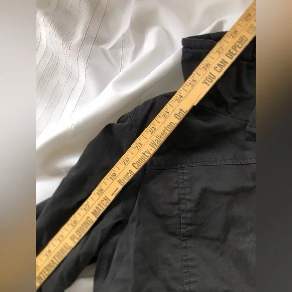 Womens Black Utility Jacket - Picture 5 of 12